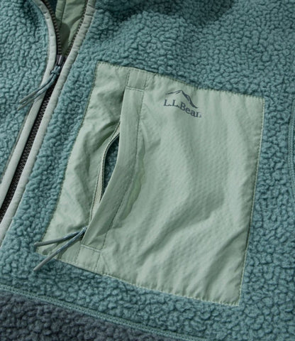 Women's Mountainside Fleece Ripstop Overlay Jacket, Colorblock - US 5577