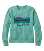 Women's Mountain Classic Sweatshirt, Crewneck Logo - US 7879