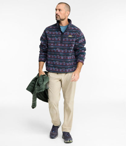 Men's Mountain Classic Fleece Pullover, Print - US 2662