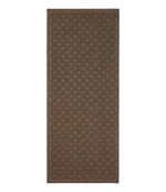 Heavyweight Recycled Waterhog Mat Runner, Geometric Rings - US 1910