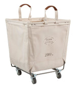 L.L.Bean x Steele Two Bushel Carry Basket With Casters - US 9418