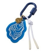 Carabiner Tassel Charm, Oyster - US 5204