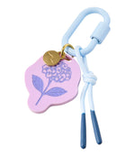 Carabiner Tassel Charm, Hydrangea - US 1542